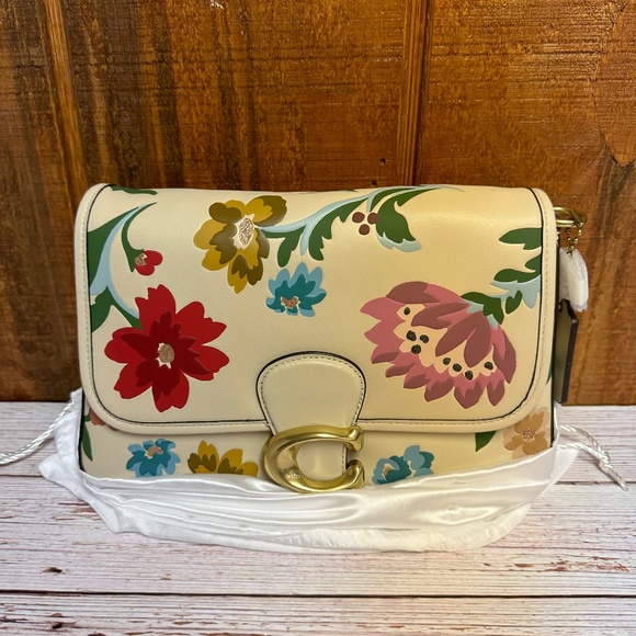 COACH Soft Calf Leather Tabby Shoulder Bag - Picture 8 of 9